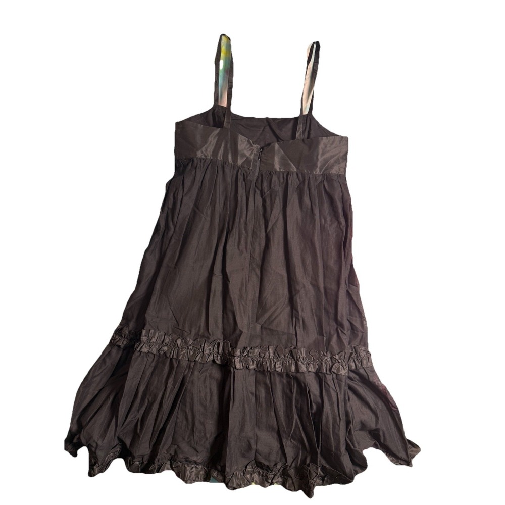 Vera Wang Black Strapless Silk Taffeta Party Cocktail Dress Size US 6, EU 40 - Picture 2 of 6